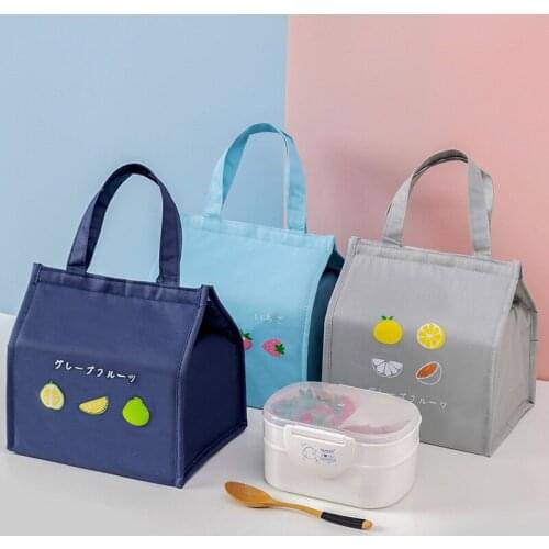 Portable Insulated Lunch Bag For Men Women Office Picnic Camping Large Capacity Food Storage Bag Fashion Drink Cooler Bag