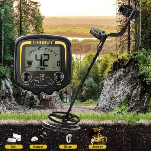 TX-850 Metal Detector Professional Underground Depth Metal Detector With headphones Gold Treasure Detector Hunter Pinpointer