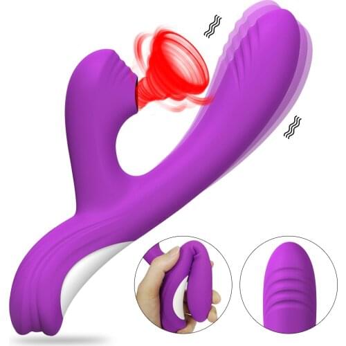 10 Speeds Dildo Vibrator For Women Sucker Oral Clitoris Vacuum Stimulator Female Masturbation Sex Toys Goods for Adults toys