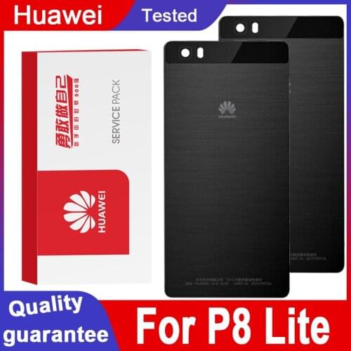 High quality Back Housing Replacement for Huawei P8 Lite Back Cover Battery with Camera Lens for Huawei P8 Lite Rear cover
