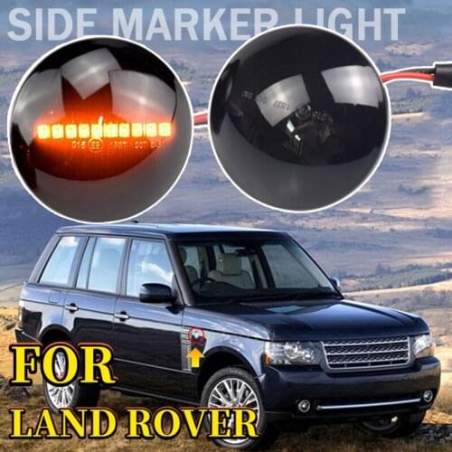 Amber LED Lights Fender Side Marker Lights For Land Rover Range Rover L322 2002-2012 Turn Signal