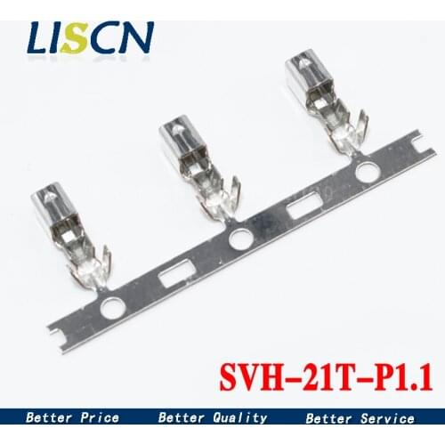 100PCS JST connector SVH-21T-P1.1 terminal wire gauge 18-22AWG 3.96mm