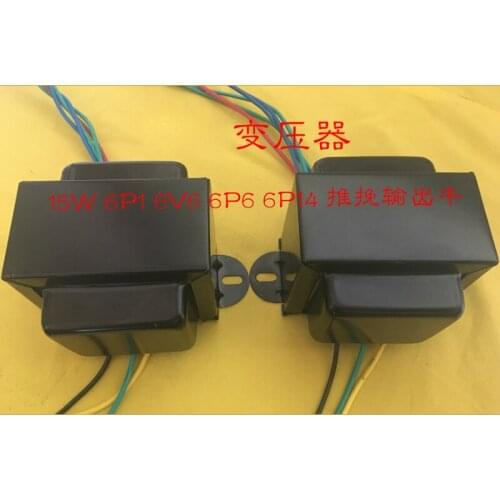 15W push-pull tube amplifier 6V6 6F6 6Y6 6AQ5 6BQ5 ECL86 6P6P 6P1 6P14