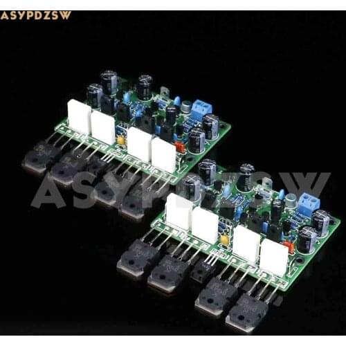 2 CH MX50X2 NPN D1047 Power amplifier Base on Musical fidelity XA50 circuit DIY Kit/Finished board