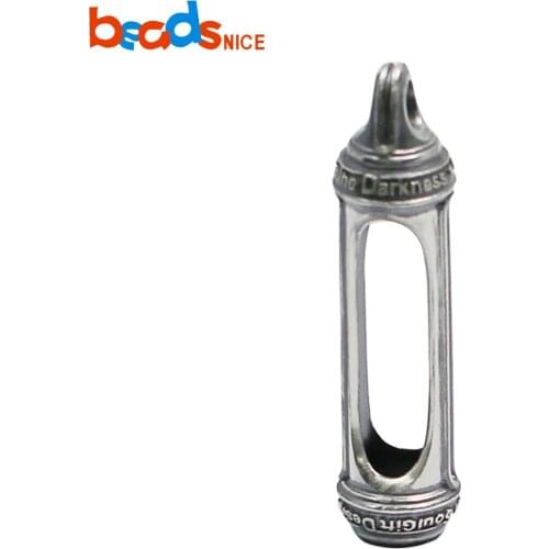 Beadsnice 925 sterling silver window charm for necklace making ID37397