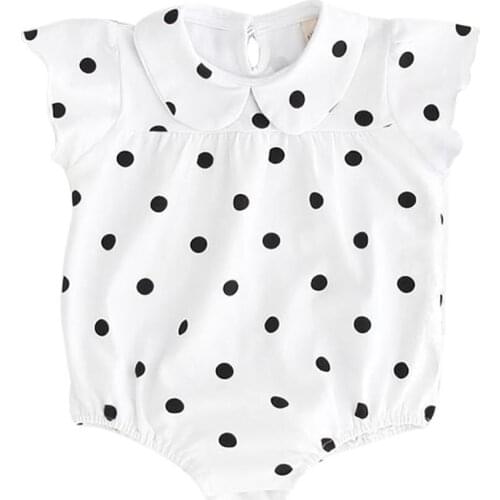 Infant Baby Cartoon Animal Print Short Sleeve Bodysuits Kids Girls Boys Jumpsuit Newborn Clothes 2021