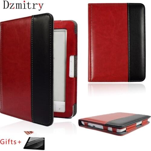 PU leather For Digma E62B E67M eReader 6 inch book Cover magnetic clasp flip R62B R67M ebook pouch Protective Shell Case+Film