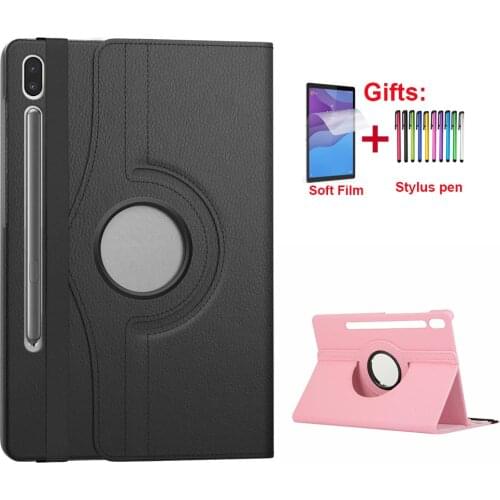 360 Degree Rotating Cover For Samsung Galaxy Tab S7 11 inch 2020 SM-T870 SM-T875 SM-T876 T870 T875 PU Leather Tablet Case Funda