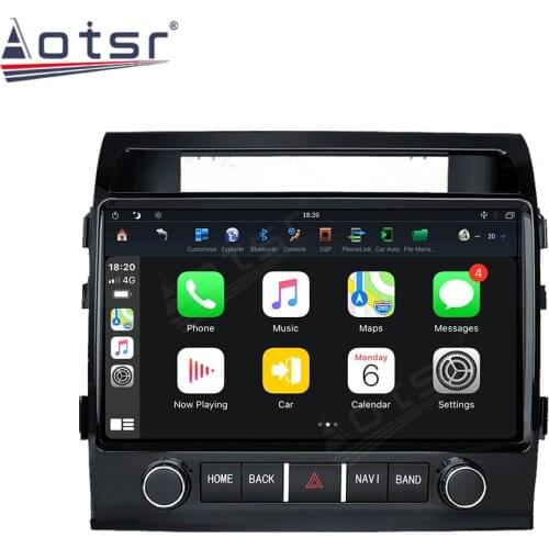 For Toyota Land Cruiser LC200 2008 - 2015 Android Auto Car video Player Radio GPS Navigation Autostereo Multimedia IPS Screen