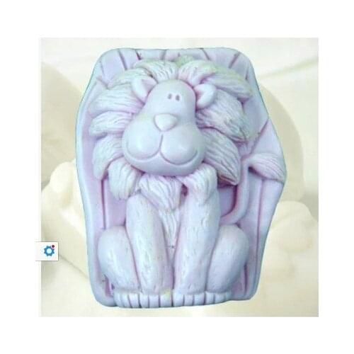 Lion 0836 Craft Art Silicone Soap mold Craft Molds DIY Handmade soap molds