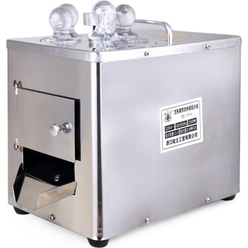 QE-101A small herb cutter / chinese medicine slicer machine Electric slicer Chinese herbal medicine slicing machine 1pc