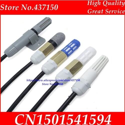 Modbus output collector module RTU temperature and humidity transmitter rs485 waterproof temperature and humidity sensor probe