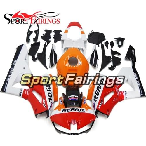 Fairings For Honda CBR600RR F5 13 14 15 2013 2014 2015 Injection Motorcycle Full Fairing Kit ABS Plastic Bodywork Orange White
