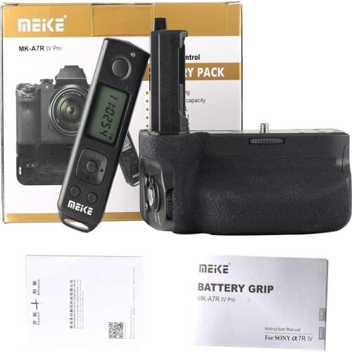 Meike MK-A7R IV Pro Professional Muti-Power Hand Vertical Batty Grip for Sony A7R IV A7IV A9II