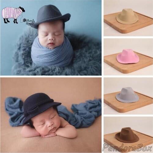 Newborn Photography Props Infant Baby Boy Girl Photo Shoot Studio Posing Hat bebe fotografia Accessories fotoshooting Cap Beani