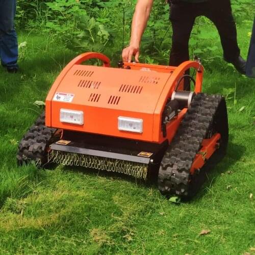 Chinese Automatic RC Lawn Mower Robot Gasoline Grass Cutting Machine For Sale Agricultural