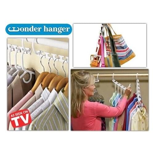 Modern Wholesaler Your Wonder Hanger! 8 pcs Wardrobe Hanger
