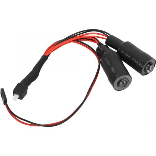 RC LED Headlight Light for 1/10 RC Crawler Axial SCX10 RC4WD D90 for Jeep/Wrangler/Rubicon RC Model Car Spare Parts Headlight