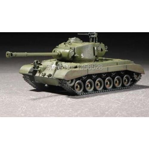 TRUMPETER 07286 1/72 US M26A1 Pershing Heavy Tank Assembly Model kits scale model 3D puzzle vehicle model