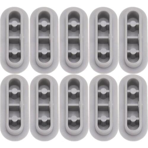 10pcs Universal Creative Practical Toilet Seat Cushions Toilet Seat Pads Toilet Seat Bumpers