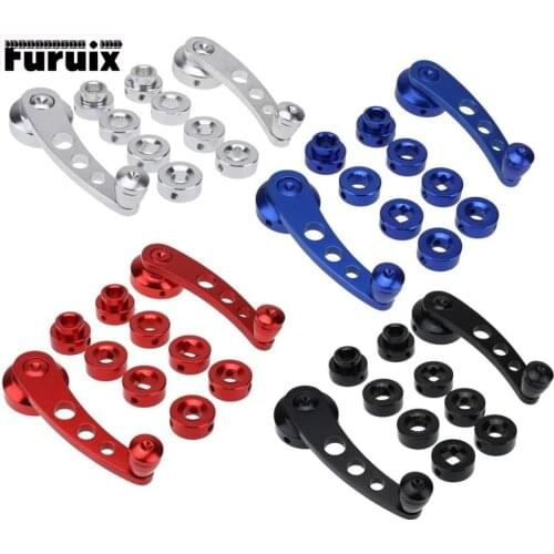 2Pcs Universal Car Window Aluminum Alloy Handle Winder Riser Replacement 4 Color Winder Crank Riser Kit Universal Fit Promotion