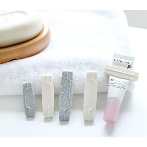 3pcs/set Toothpaste Squeezer Dispenser Cream Tube Squeezer Extruding Toothpaste Clip Bathroom Products Easy