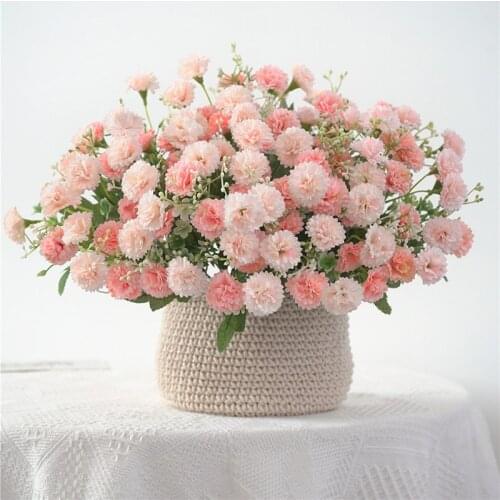 31cm Clove Artificial Flowers Bouquet Cheap Fake Flowers For Home Wedding Decoration Indoor