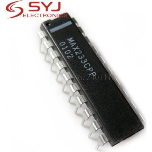 5pcs/lot MAX233CPP MAX233 DIP-20 In Stock