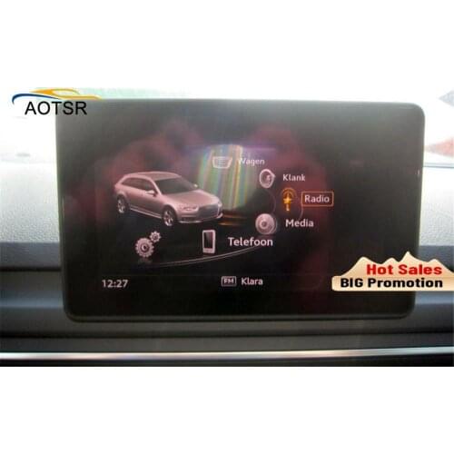 Android Car dvd multimedia player for Audi A4(B9) 2015 2016 2017 car Autoradio GPS Navigation Wifi Map Head Unit tape recorder