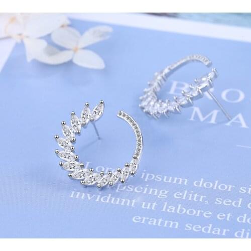 Free shipping new style earrings geometric style earrings designer metal earrings charm ladies jewelry wholesale