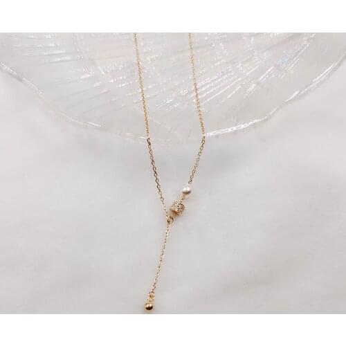 BUDROVKY Pearl Necklaces For Women