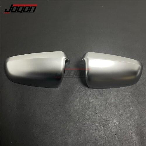 Silver ABS Chrome Replace Car Side Wing Rear View Rearview Mirror Cover Case Shell Trim For Audi A4 S4 B6 B7 8E 8H 2002-2008