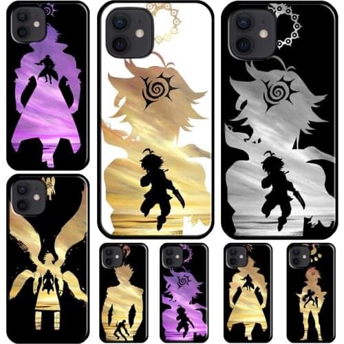 Nanatsu no Taizai Seven Deadly Sin Anime Case For Iphone 11 12 Mini Pro XS Max XR X 8 7 6 6S Plus SE 2020 5S Cover Shell Coque