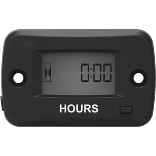 Digital Hour Meter for Motocycle Farm Tractor Marine Compressor ATV Outboards Chainsaw and Other AC/DC Power Devices