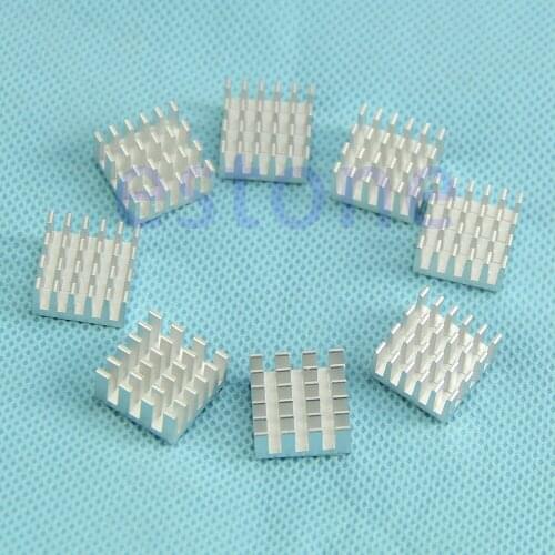 HOT! White Aluminium Heatsink For DDR VGA RAM Memory Chipset Motherboard Cooler