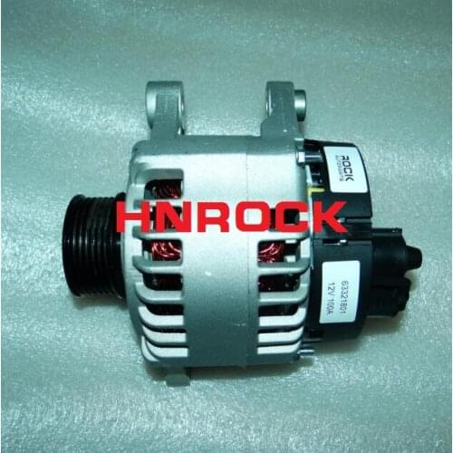 HNROCK NEW 12V 100A ALTERNATOR 0124415015 0986042780 4278 46305329 46445658 46765836 46769369 FOR FIA-T 156