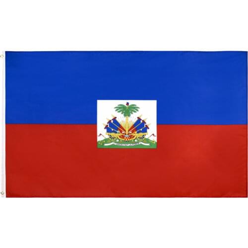 Jemony 60x90 90X150cm Ayiti Haiti Flag For Decoration