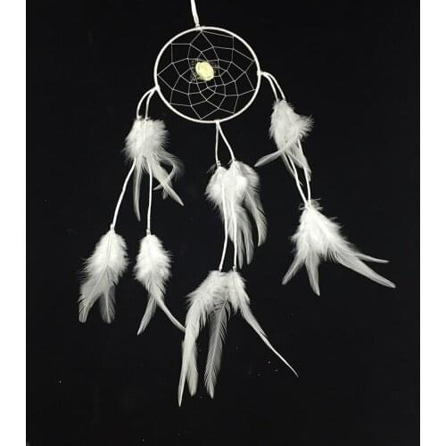 Dream Catcher Home Decor, Feather Dreamcatcher Wind Chimes Indian Style Religious Mascot Car or Wall hanging Decoration