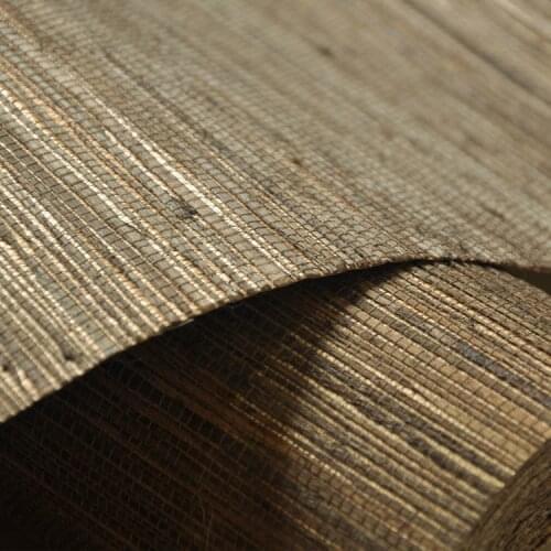 MYWIND Raw Hemp Wallpaper Grasscloth Metallic Bottom 3D Designs For Home Decoration