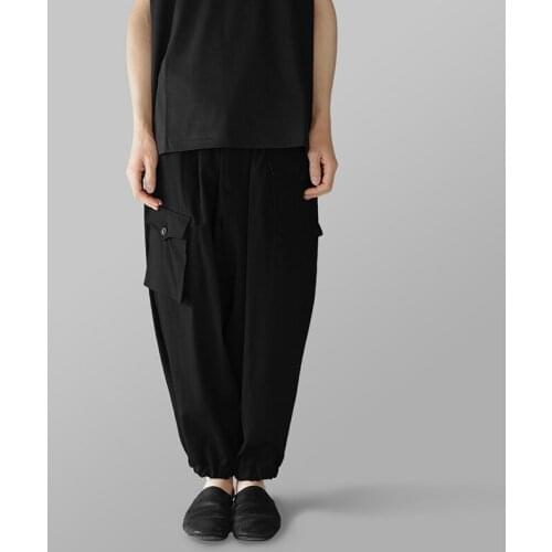 NEW Mens clothing GD Hair Stylist Three dimensional tailored Multi - Pocket pants jogger pants plus size costumes