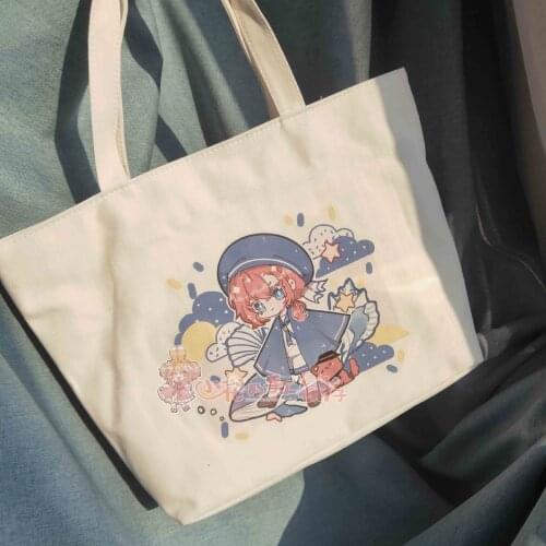 New cosmile Bungo Stray Dogs Dazai Nakahara Chuya Ryunosuke Akutagawa Canvas bag satchel bag Gift
