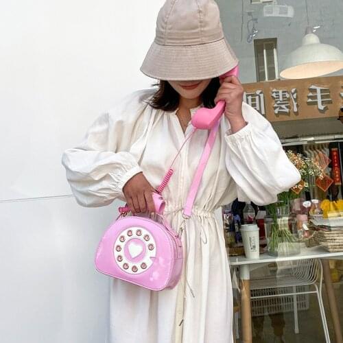 New Deaign Fun Vintage Sweetheart Luxury Phone Style Girl Chain Purse Handbag Shoulder Bag Fashion Crossbody Bags For Women 2020