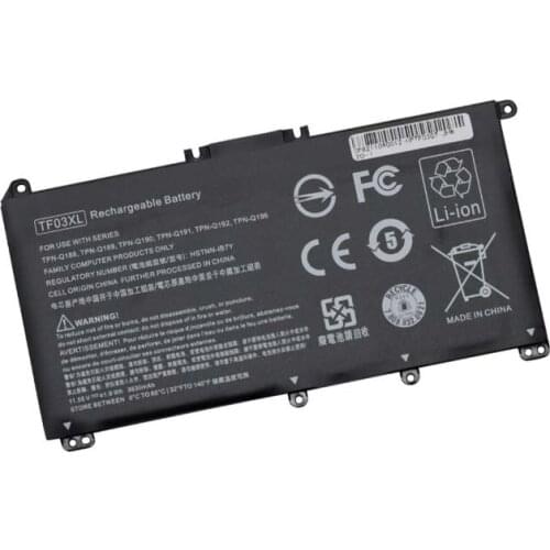 New Laptop Battery for HP 14 15 TPN-C131 Q188 Q189 Q190Q191 TF03XL HT03XL