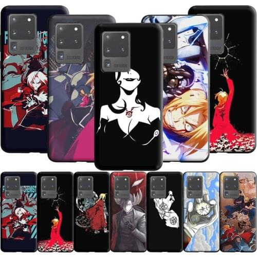 Full Metal Alchemist Brotherhood Case for Samsung Galaxy A5 A6 A9 M31S S21 S21S S30 Plus Ultra M51 A02 A12 A32 A52 A72 F62 M62