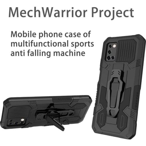 Shockproof Armor Case For Samsung Galaxy A03s Case Belt Clip Holster Phone Cover For Samsung A03s Funda SM-A037F/DS 6.5" Coque