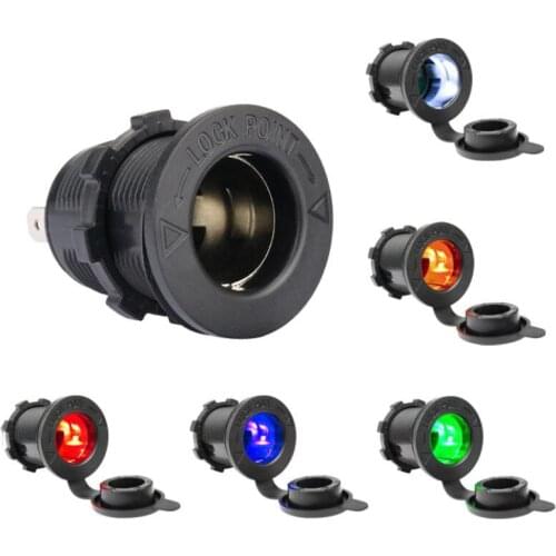 Car Cigarette Lighter Socket 12V-24V For Dacia Duster Logan Sandero Stepway Lodgy Mcv 2