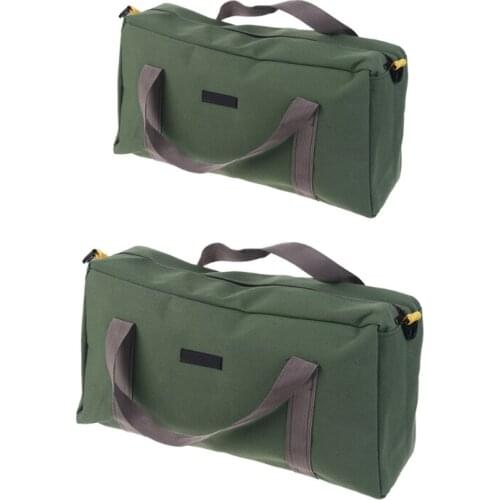 Foldable Canvas Waterproof Toolkit Bag for Screwdriver Metal Hardware Parts Dropship