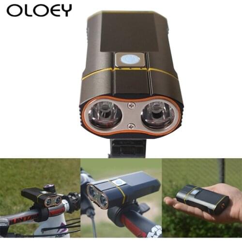 Super Bright Bike Light USB Rechargeable 800 Lumens Waterproof LED Headlight Front Light LED Cycling Flashlight Safety Lights