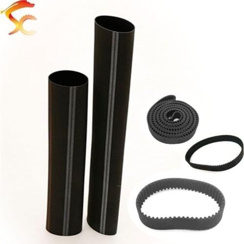 1PCS S2M closed loop rubber S2M timing belt S2M 206 208 240 316 Teeth 103 104 120 158 Length 206mm 208mm 240m width 25mm