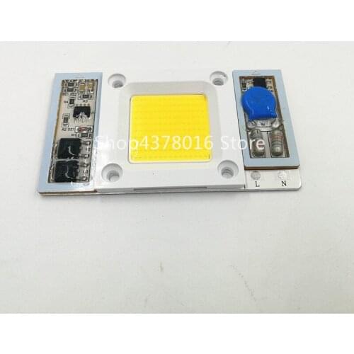 10pcs 50W Grow LED Full Spectrum White 380-840nm 220V/110V For DIY LED Grow Light